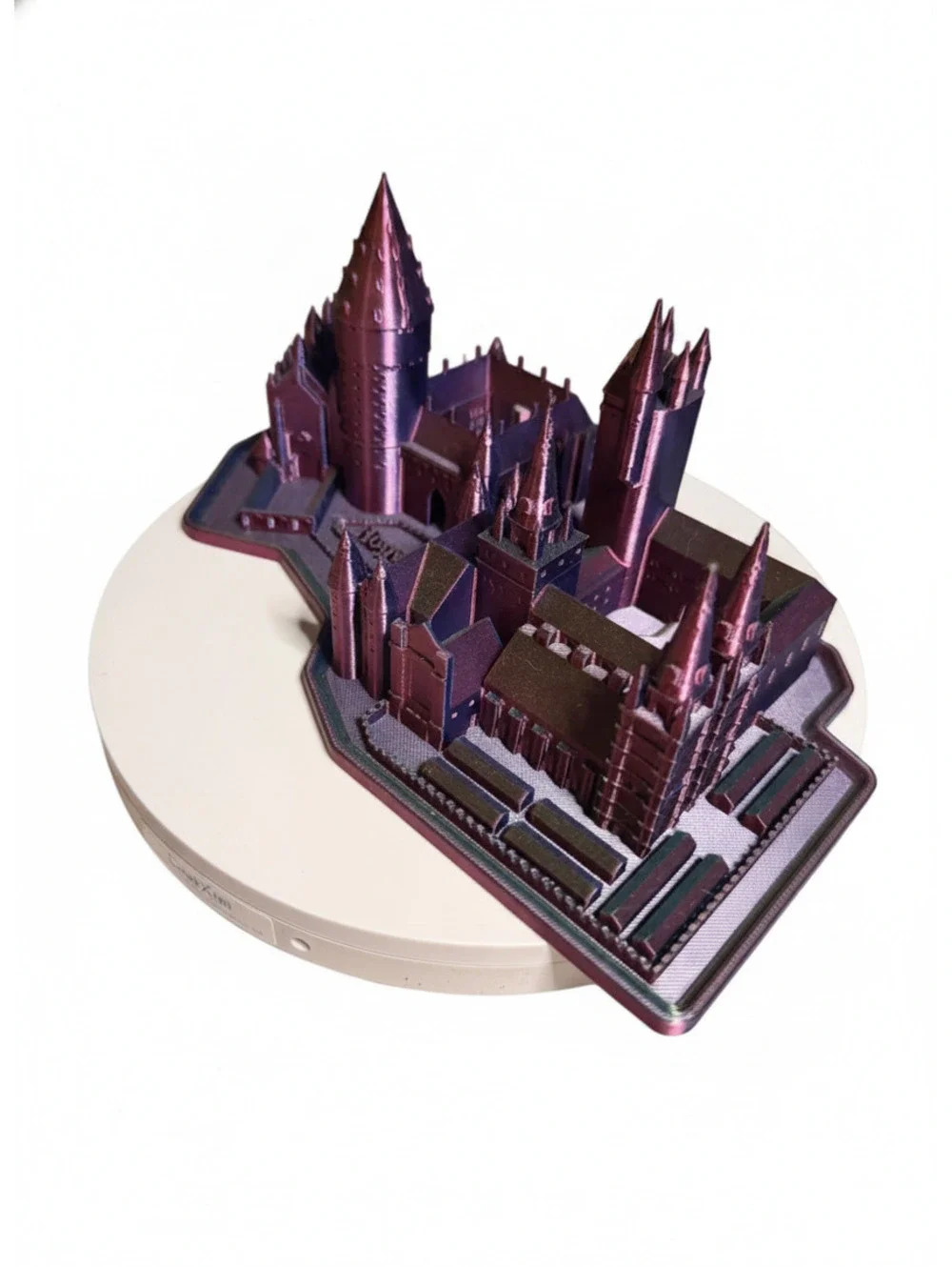 3D Printed Hogwarts Castle Model